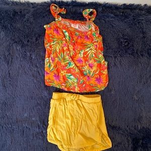 Floral two piece set